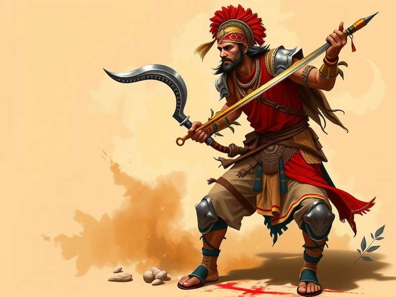 Garam Masala General Game Banner featuring Indian warriors and spices